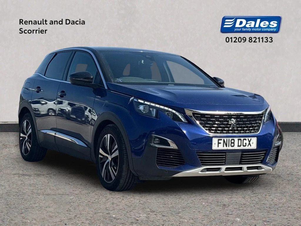 Peugeot 3008 Peugeot 3008 Gt Line Bluehdi Ss Blue