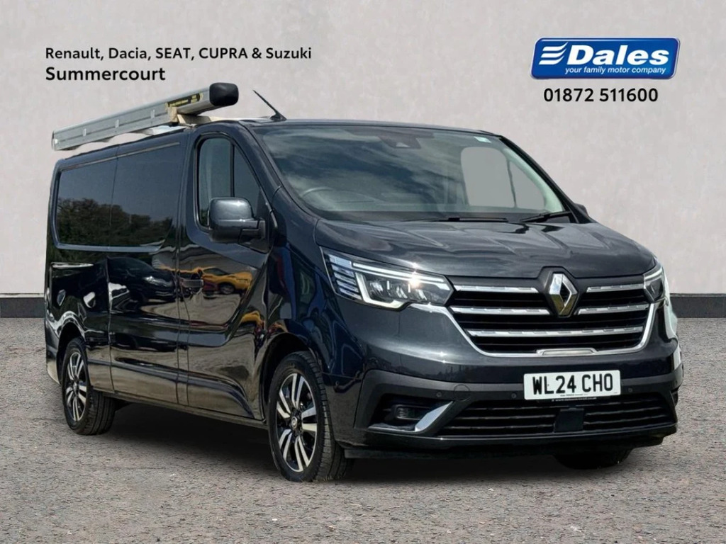 Renault Trafic Ll30 Blue Dci 170 Extra Sport Safety Van Edc Grey