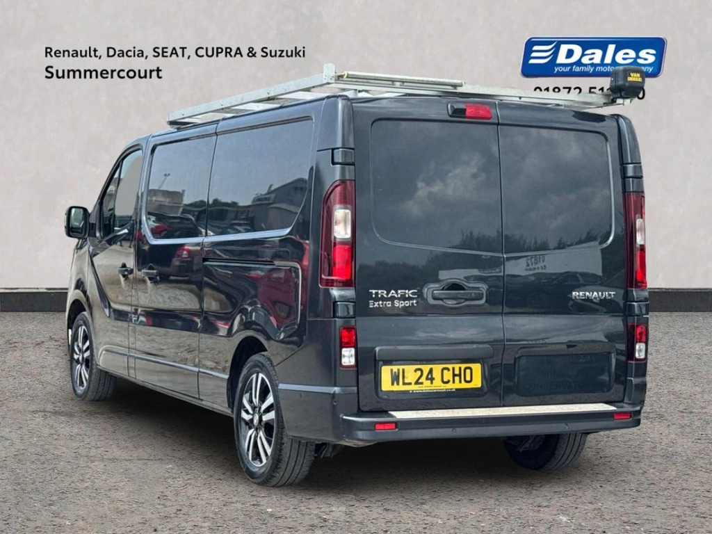 Renault Trafic Ll30 Blue Dci 170 Extra Sport Safety Van Edc Grey #2