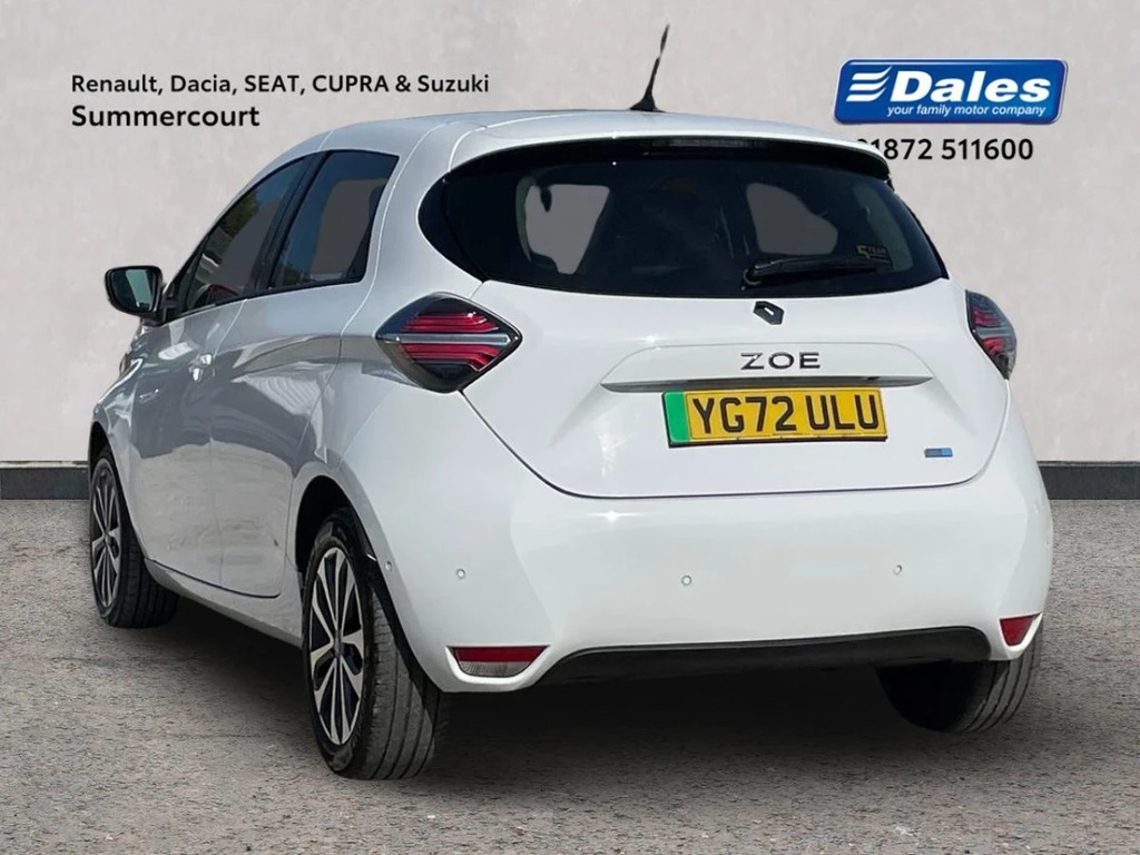 Renault Zoe Zoe 100Kw Gt Line R135 50Kwh Rapid Charge Au White #2