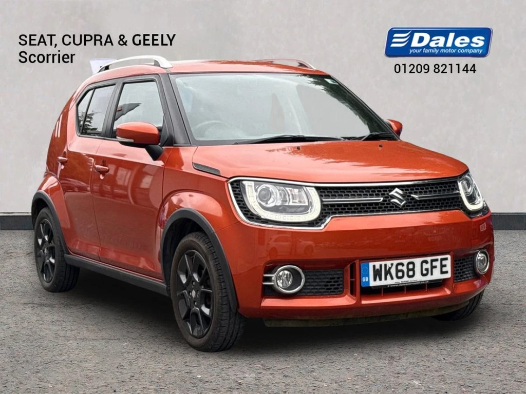 Suzuki Ignis Ignis 1.2 Dualjet Shvs Sz5 Allgrip Hatchback Orange