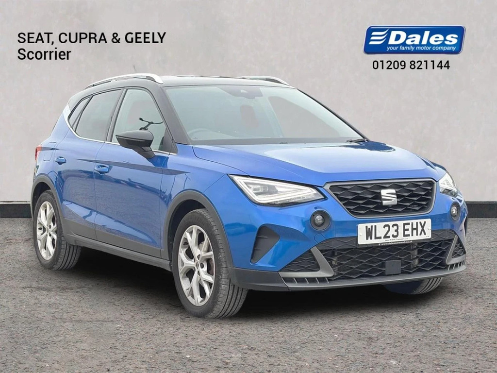 Seat Arona Arona 1.0 Tsi 110 Fr Hatchback Blue
