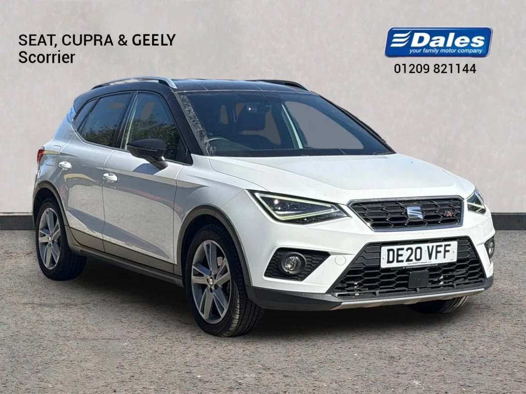 Seat Arona Arona 1.0 Tsi 115 Fr Ez Dsg Hatchback White