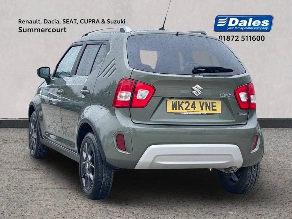 Suzuki Ignis Ignis 1.2 Dualjet 12V Hybrid Sz-t Hatchback Green #2