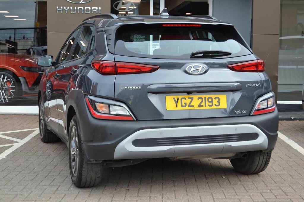 Hyundai Kona 1.6 Gdi Self Charging Hybrid Low Mileage Exa Grey #5
