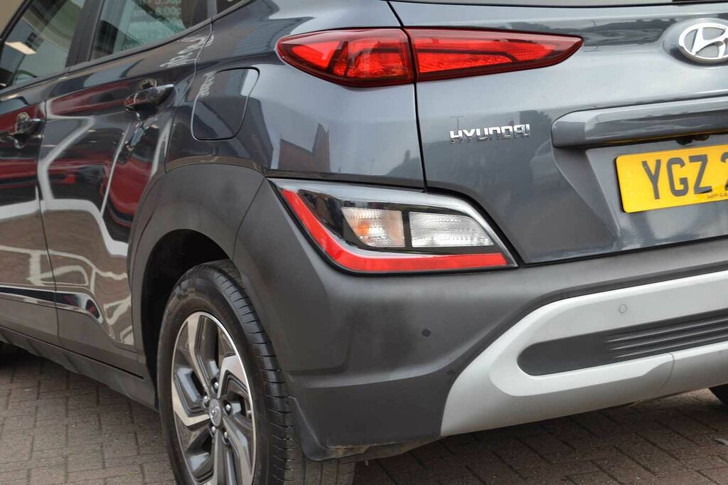 Hyundai Kona 1.6 Gdi Self Charging Hybrid Low Mileage Exa Grey #6