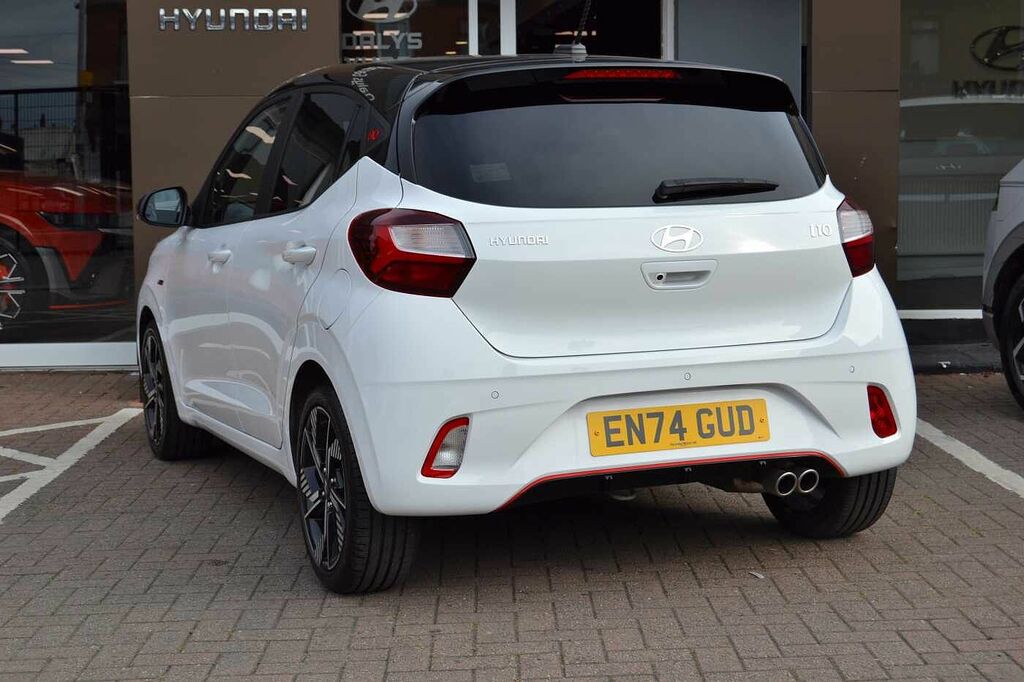 Hyundai I10 1.0 Tgdi N Line Nav, Phenomenal Example Of This Sp EN74GUD White #5
