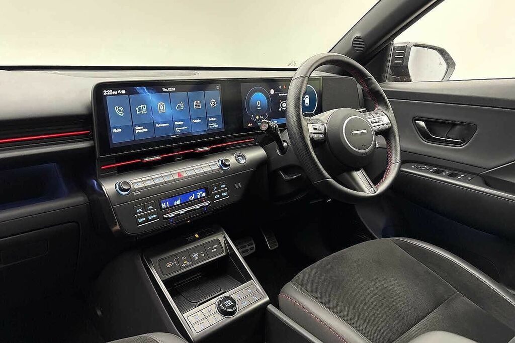 Hyundai Kona 1.6 Hybrid 129 N Line S Dct Red #4