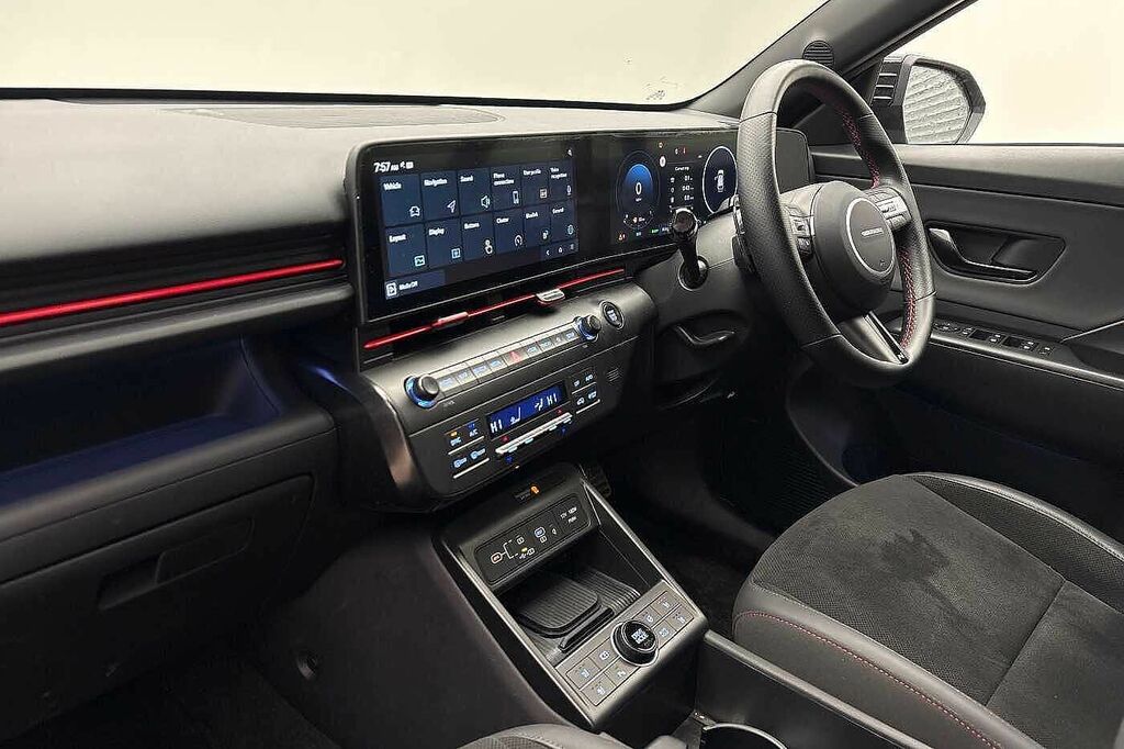 Hyundai Kona 1.6 Hybrid 129 N Line S Dct Grey #4