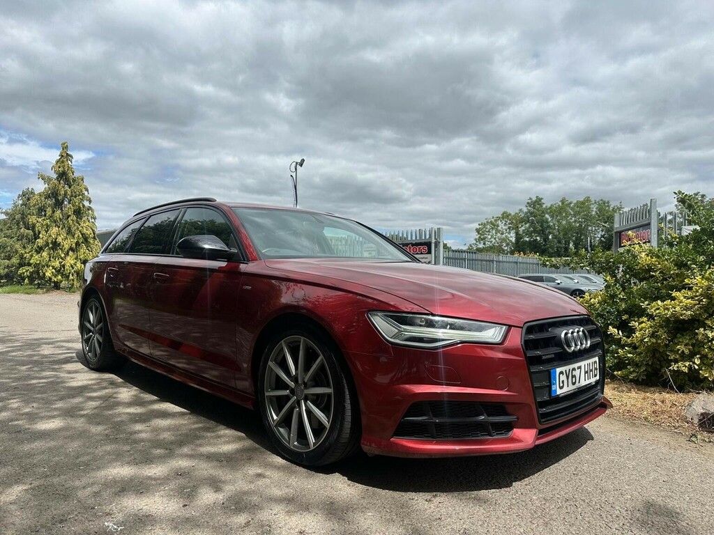 Audi A6 Avant Estate 3.0 Bitdi V6 Black Edition Tiptronic Quattr Red