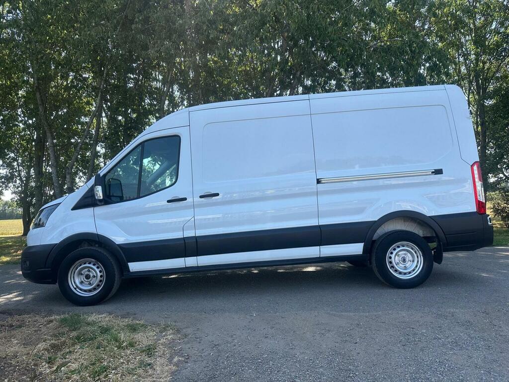 Ford Transit Custom Panel Van 2.0 350 Ecoblue Trend Fwd L3 H2 Euro 6 FL72VCZ White #4