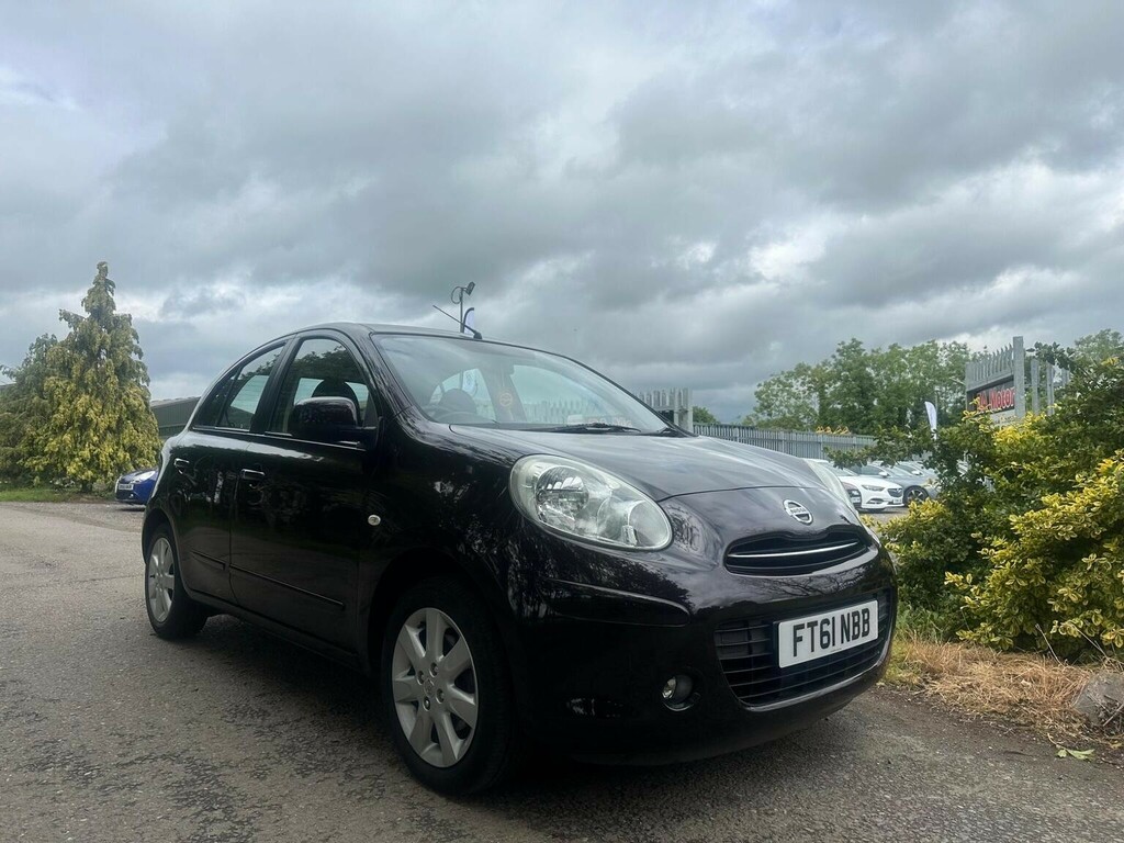 Nissan Micra Hatchback 1.2 Dig-s Acenta Euro 5 Ss 2012 Black