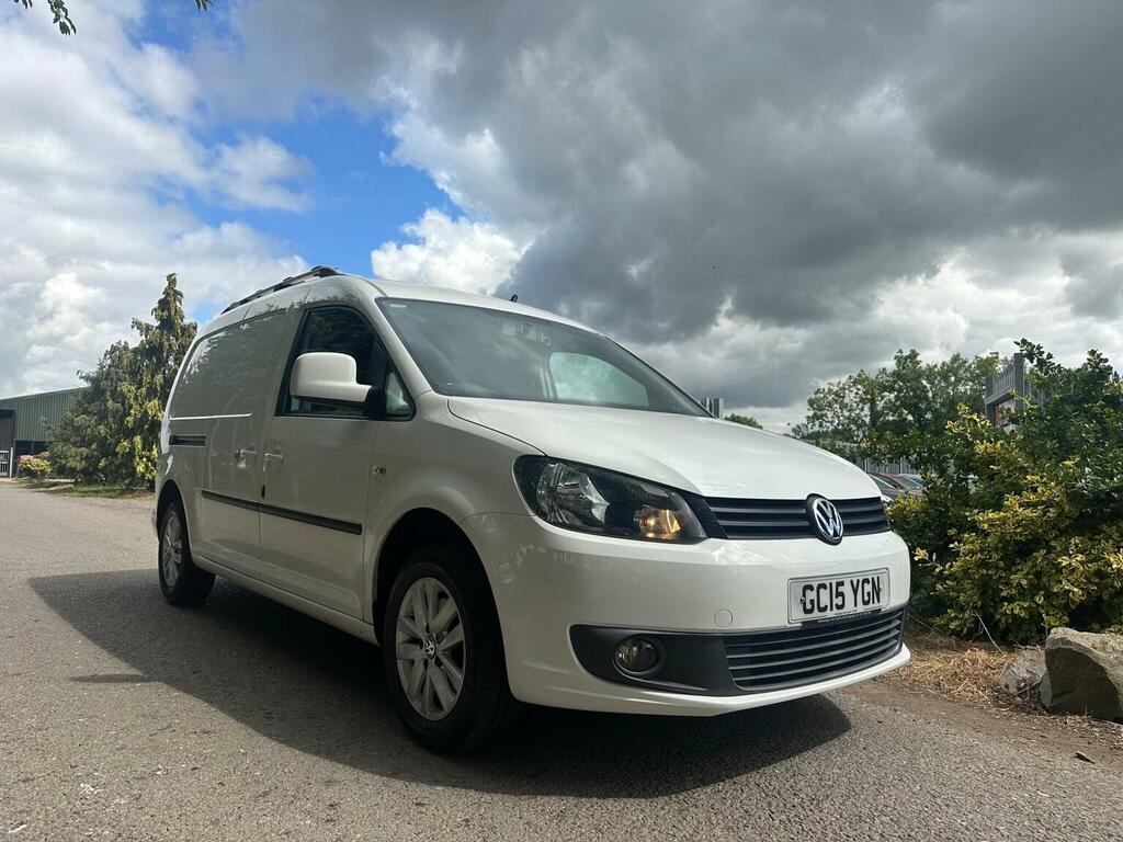 Volkswagen Caddy Maxi 1.6 Tdi C20 Maxi Highline Fwd White
