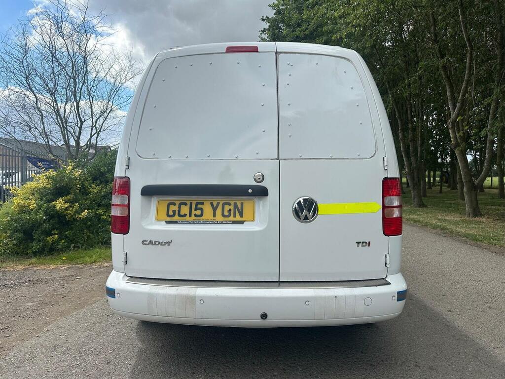 Volkswagen Caddy Maxi 1.6 Tdi C20 Maxi Highline Fwd White #6