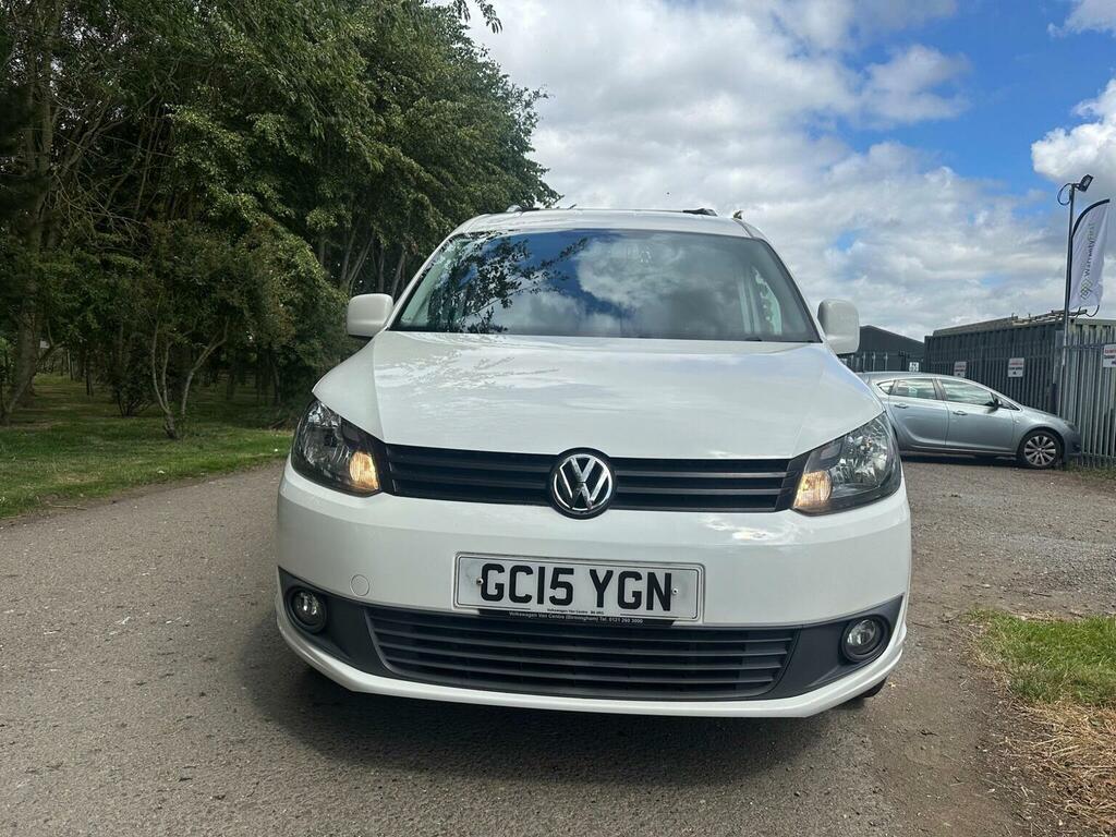 Volkswagen Caddy Maxi 1.6 Tdi C20 Maxi Highline Fwd White #2