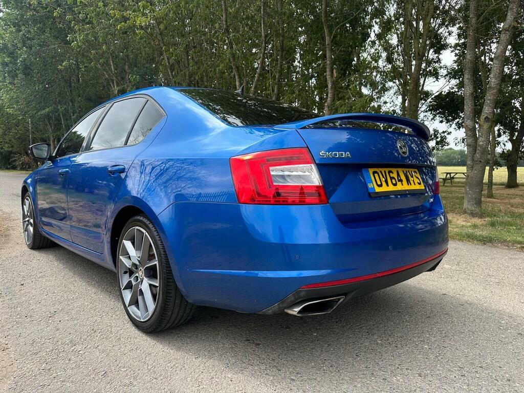 Skoda Octavia Hatchback 2.0 Tfsi Vrs Dsg Euro 6 Ss 2014 OV64WYS Blue #5