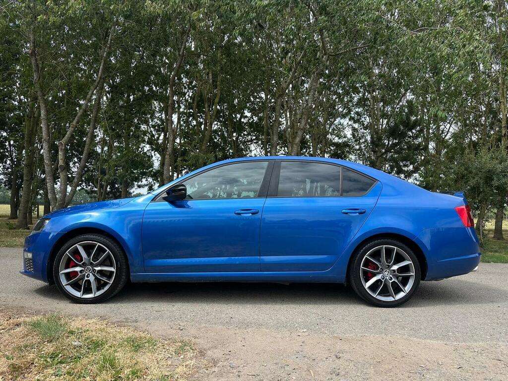 Skoda Octavia Hatchback 2.0 Tfsi Vrs Dsg Euro 6 Ss 2014 OV64WYS Blue #4