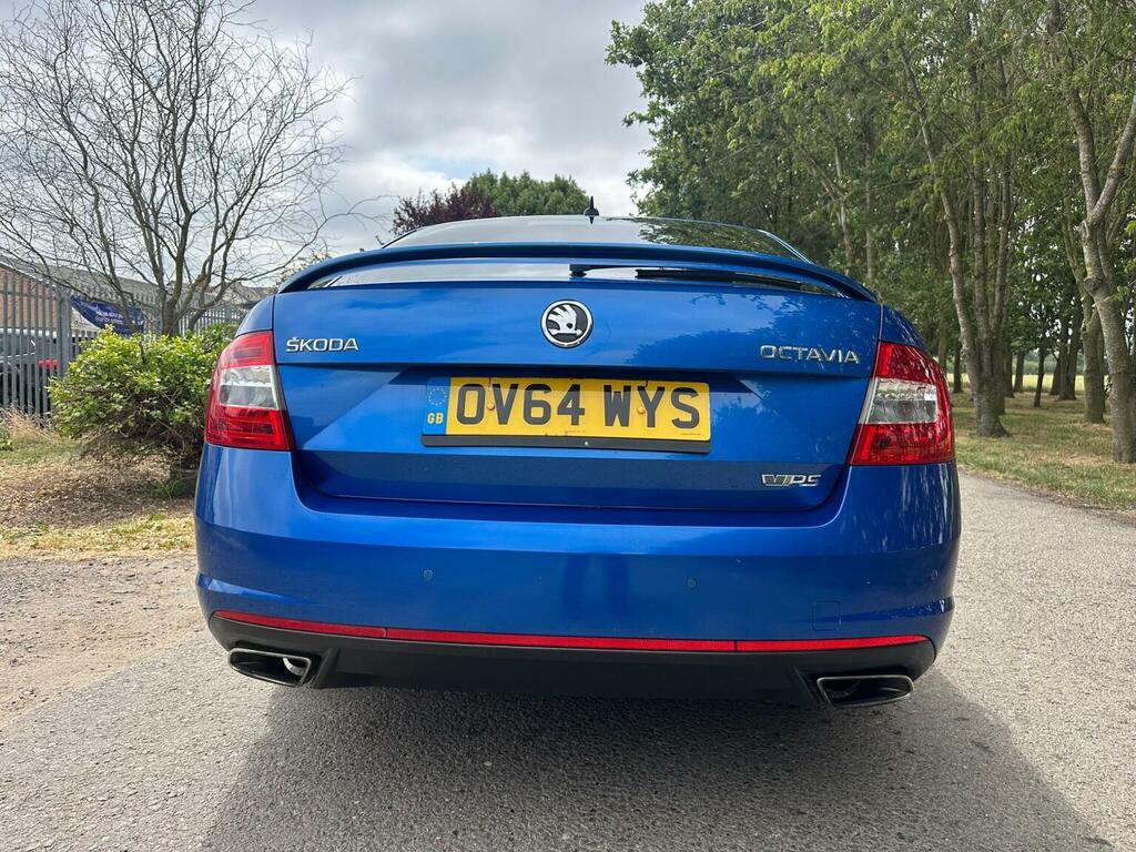 Skoda Octavia Hatchback 2.0 Tfsi Vrs Dsg Euro 6 Ss 2014 OV64WYS Blue #6