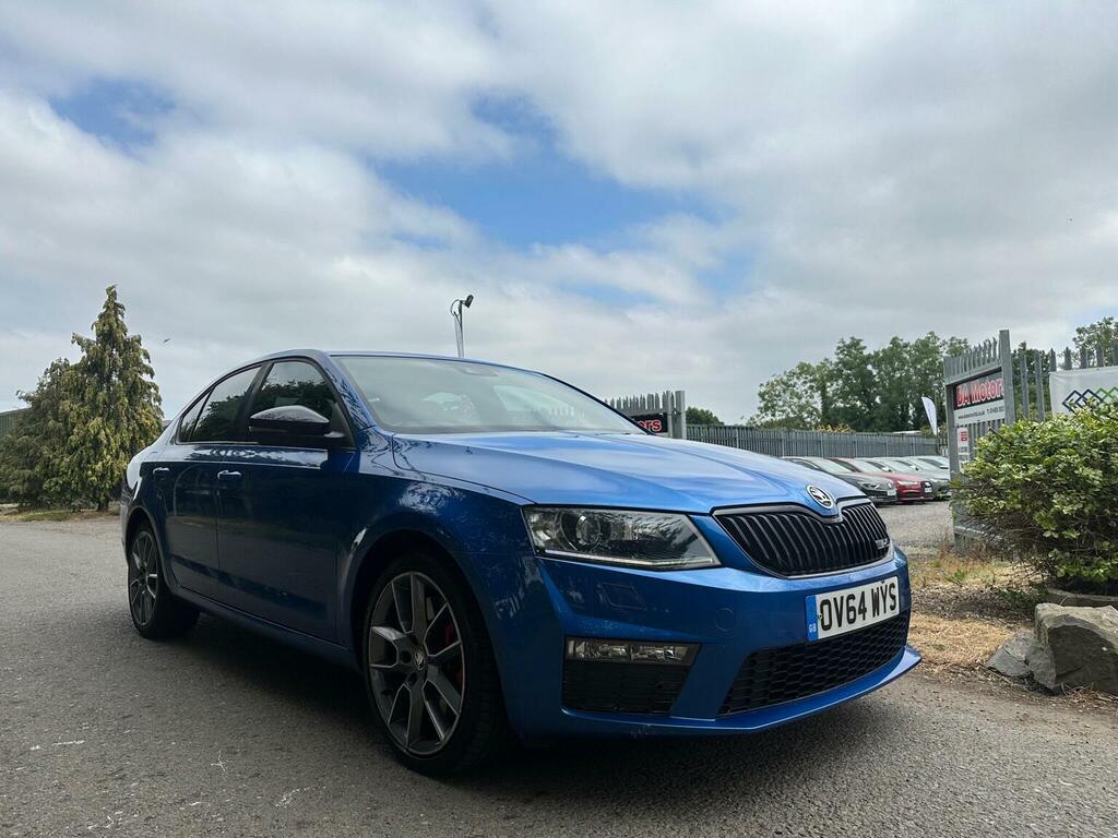 Skoda Octavia Hatchback 2.0 Tfsi Vrs Dsg Euro 6 Ss 2014 Blue