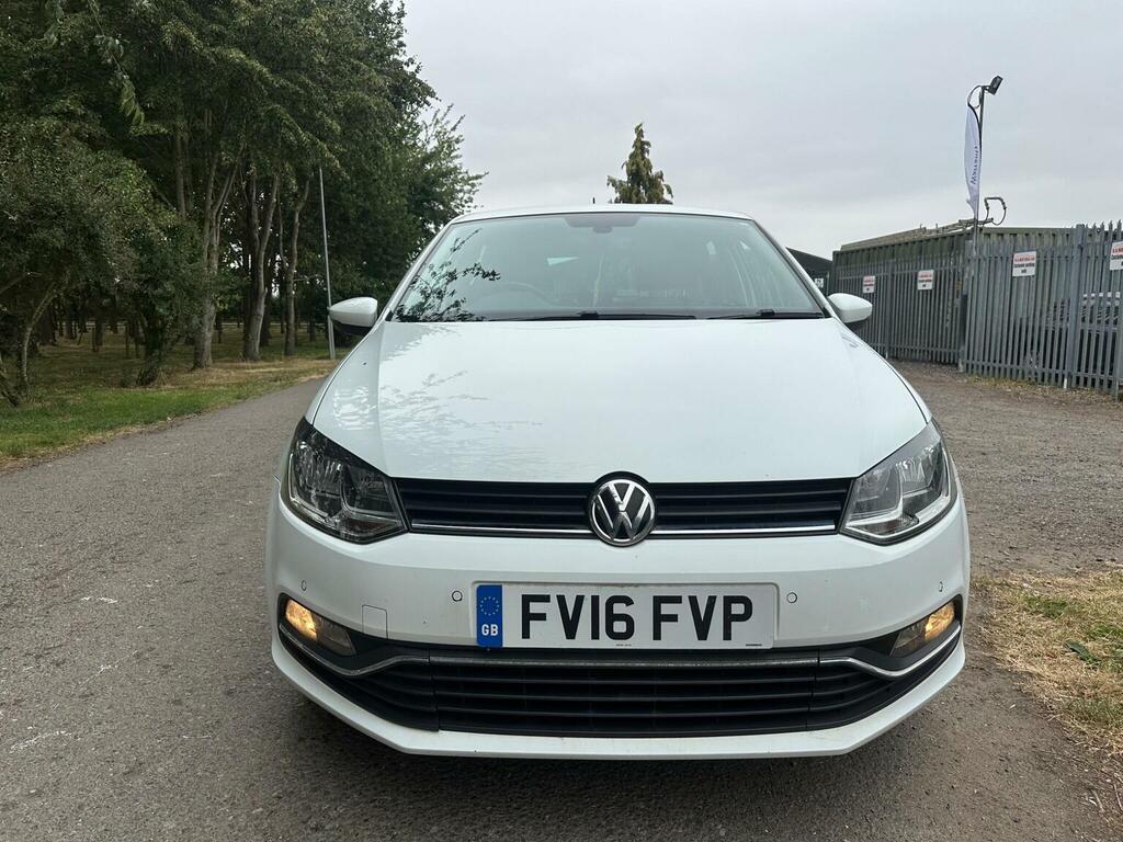 Volkswagen Polo Hatchback 1.2 Tsi Bluemotion Tech Match Euro 6 S White #2
