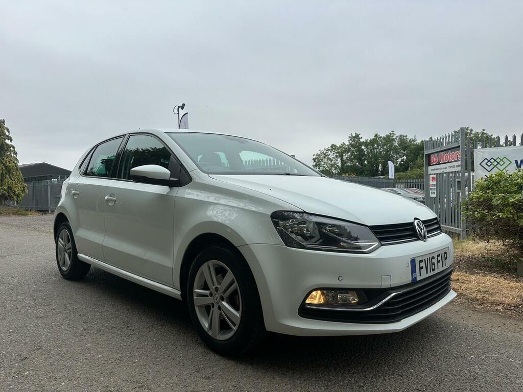 Volkswagen Polo Hatchback 1.2 Tsi Bluemotion Tech Match Euro 6 S White