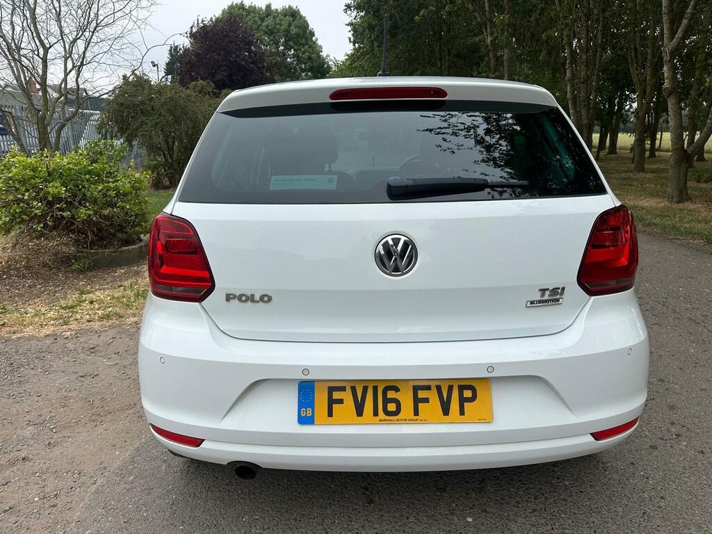 Volkswagen Polo Hatchback 1.2 Tsi Bluemotion Tech Match Euro 6 S White #6