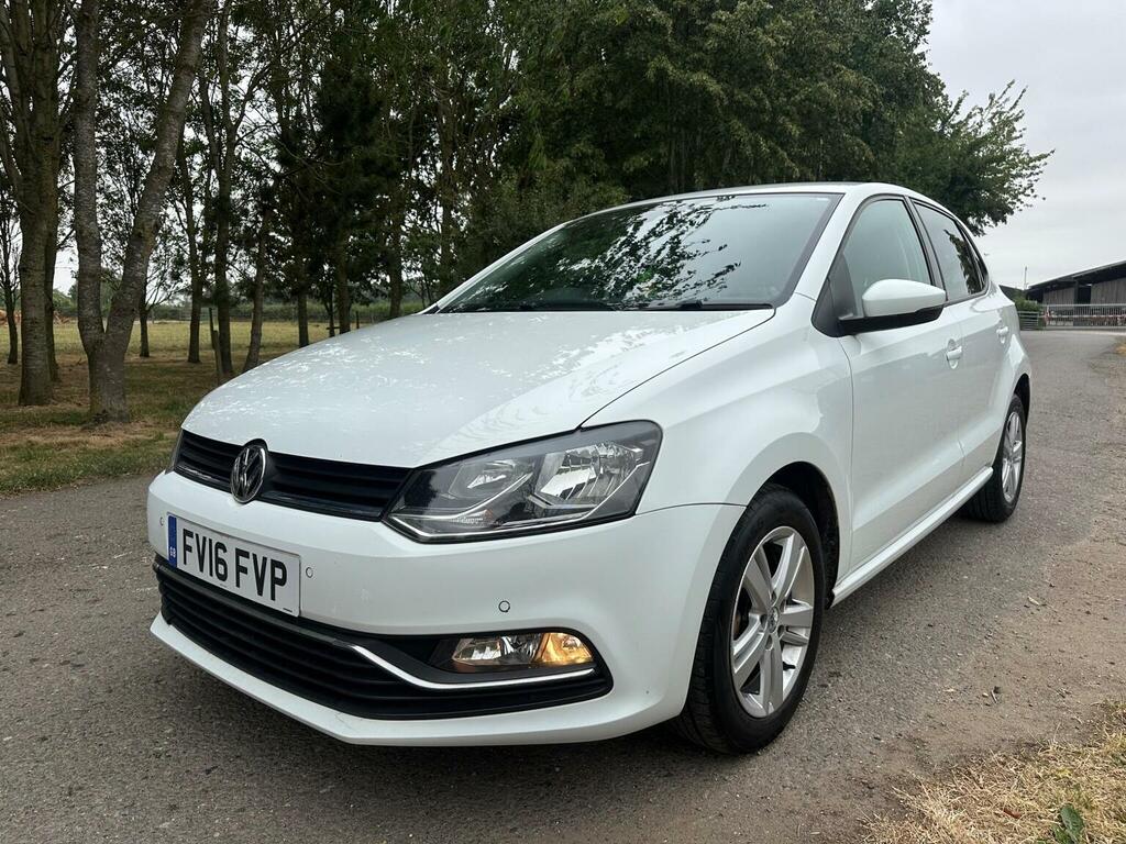 Volkswagen Polo Hatchback 1.2 Tsi Bluemotion Tech Match Euro 6 S White #3