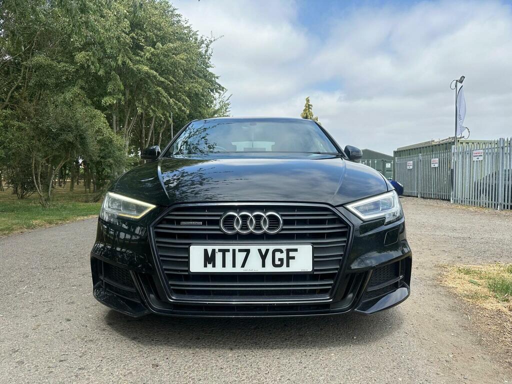 Audi A3 2.0 Tdi Black Edition Sportback S Tronic 6Spd Black #2