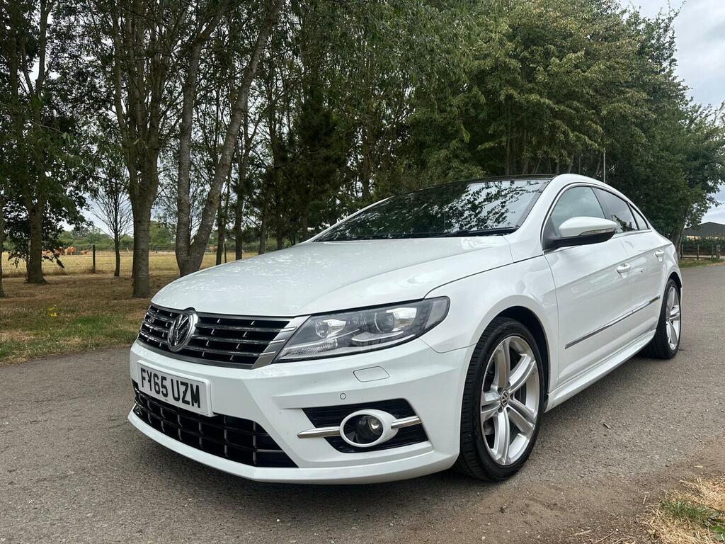 Volkswagen CC 2.0 Tdi Bluemotion Tech R-line Dsg Euro 5 Ss White #3
