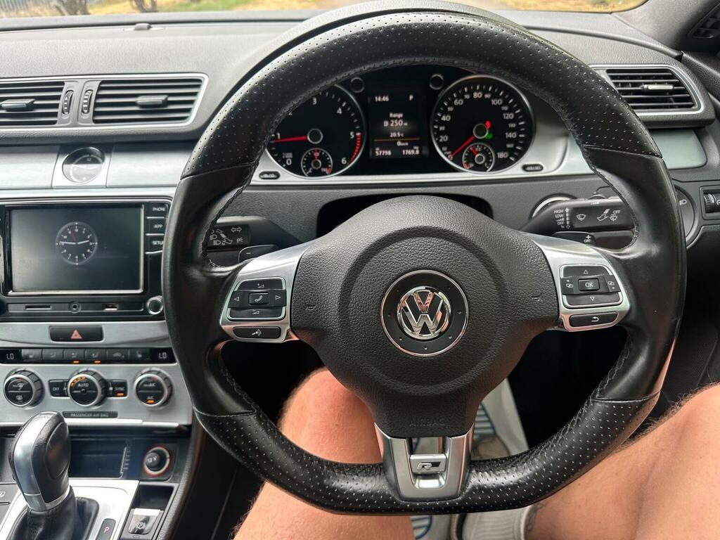 Volkswagen CC Saloon 2.0 Tdi Bluemotion Tech Gt Euro 6 Ss Silver #11