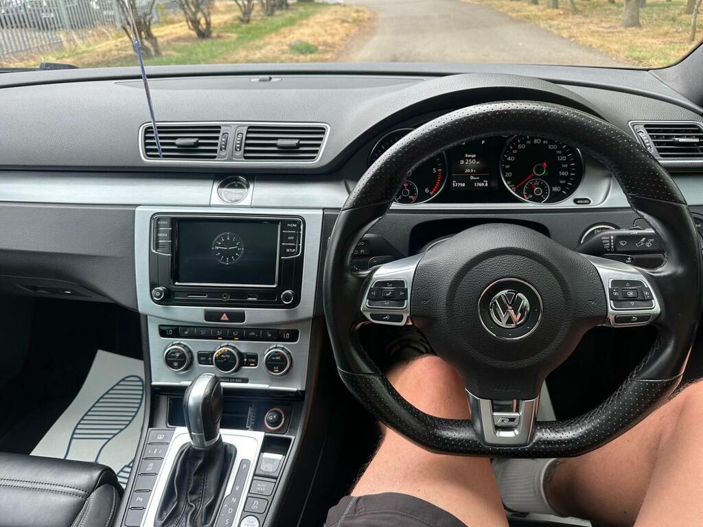Volkswagen CC Saloon 2.0 Tdi Bluemotion Tech Gt Euro 6 Ss Silver #12