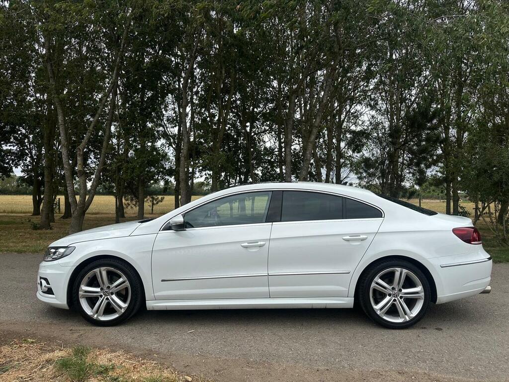 Volkswagen CC 2.0 Tdi Bluemotion Tech R-line Dsg Euro 5 Ss White #4