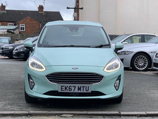 Ford Fiesta 1.5 Tdci Titanium Bo Play Series Euro 6 Ss EK67MTU Green #3