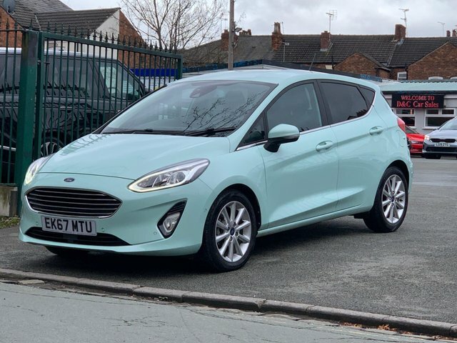 Ford Fiesta 1.5 Tdci Titanium Bo Play Series Euro 6 Ss EK67MTU Green #5
