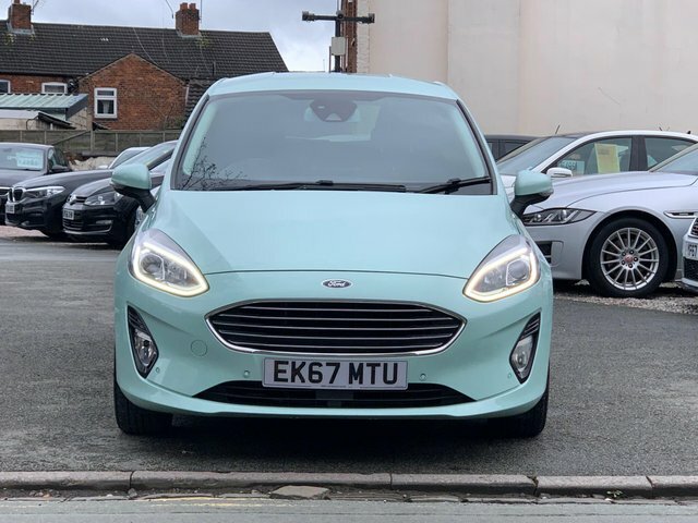 Ford Fiesta 1.5 Tdci Titanium Bo Play Series Euro 6 Ss EK67MTU Green #2