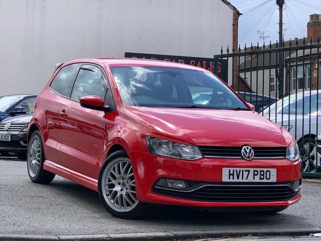 Volkswagen Polo 1.0 Bluemotion Tech Match Edition Euro 6 Ss Red