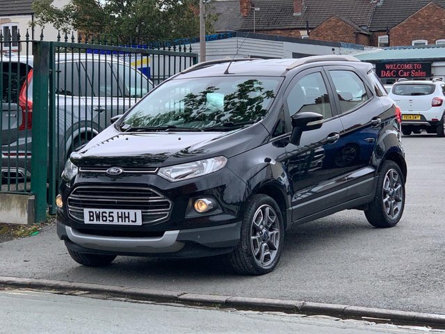 Ford Ecosport 1.5 Tdci Titanium 2Wd Euro 6 BW65HHJ Black #3