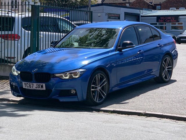 BMW 3 Series 2.0 M Sport Shadow Edition Euro 6 Ss YC67JXW Blue #3