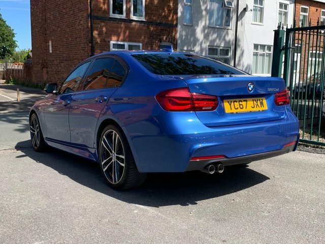 BMW 3 Series 2.0 M Sport Shadow Edition Euro 6 Ss YC67JXW Blue #4
