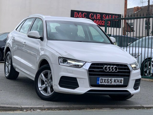 Audi Q3 2.0 Tdi Se S Tronic Quattro Euro 6 Ss White