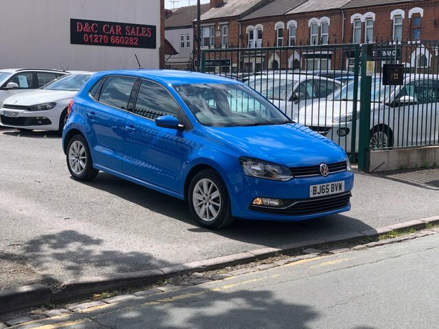 Volkswagen Polo 1.2 Tsi Bluemotion Tech Se Euro 6 Ss BJ65BVW Blue #3