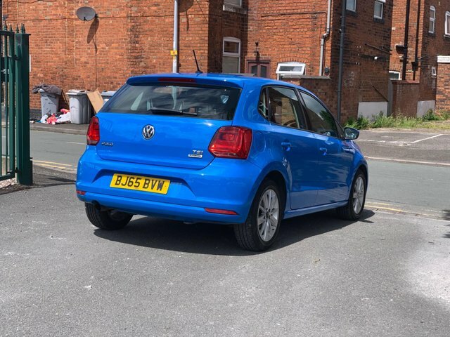 Volkswagen Polo 1.2 Tsi Bluemotion Tech Se Euro 6 Ss BJ65BVW Blue #6