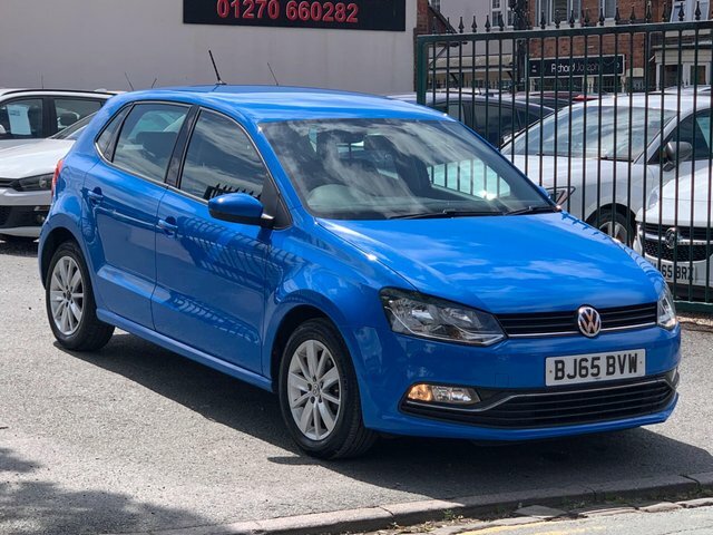 Volkswagen Polo 1.2 Tsi Bluemotion Tech Se Euro 6 Ss BJ65BVW Blue #2