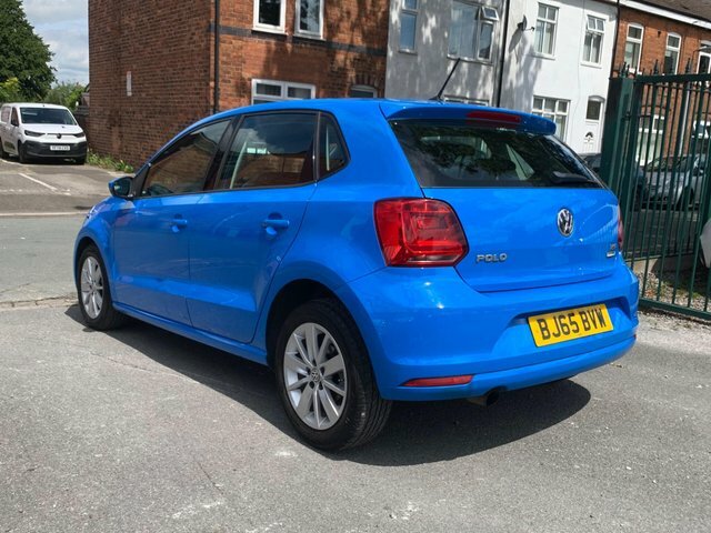 Volkswagen Polo 1.2 Tsi Bluemotion Tech Se Euro 6 Ss BJ65BVW Blue #4
