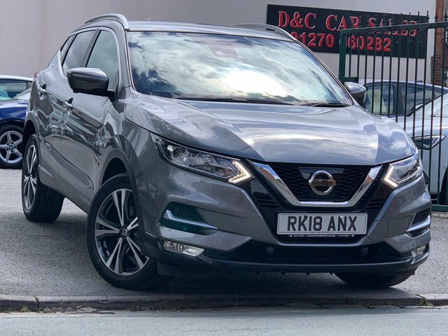 Nissan Qashqai 1.2 Dig-t N-connecta Euro 6 Ss Grey