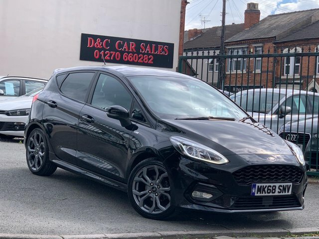 Ford Fiesta 1.0T Ecoboost St-line Euro 6 Ss Black
