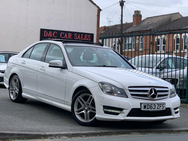 Mercedes-Benz C Class 2.1 Cdi Amg Sport Edition G-tronic Euro 5 Ss 4 White