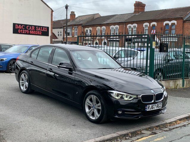 BMW 3 Series 2.0 7.6Kwh Sport Euro 6 Ss RJ67RGZ Black #4