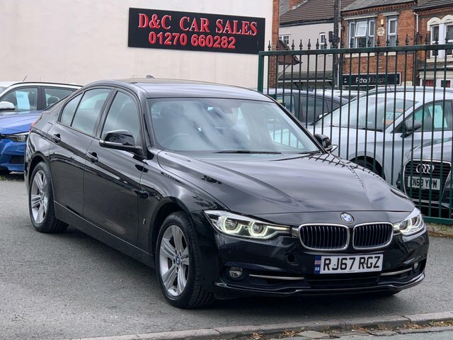 BMW 3 Series 2.0 7.6Kwh Sport Euro 6 Ss RJ67RGZ Black #2