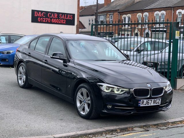 BMW 3 Series 2.0 7.6Kwh Sport Euro 6 Ss RJ67RGZ Black #3
